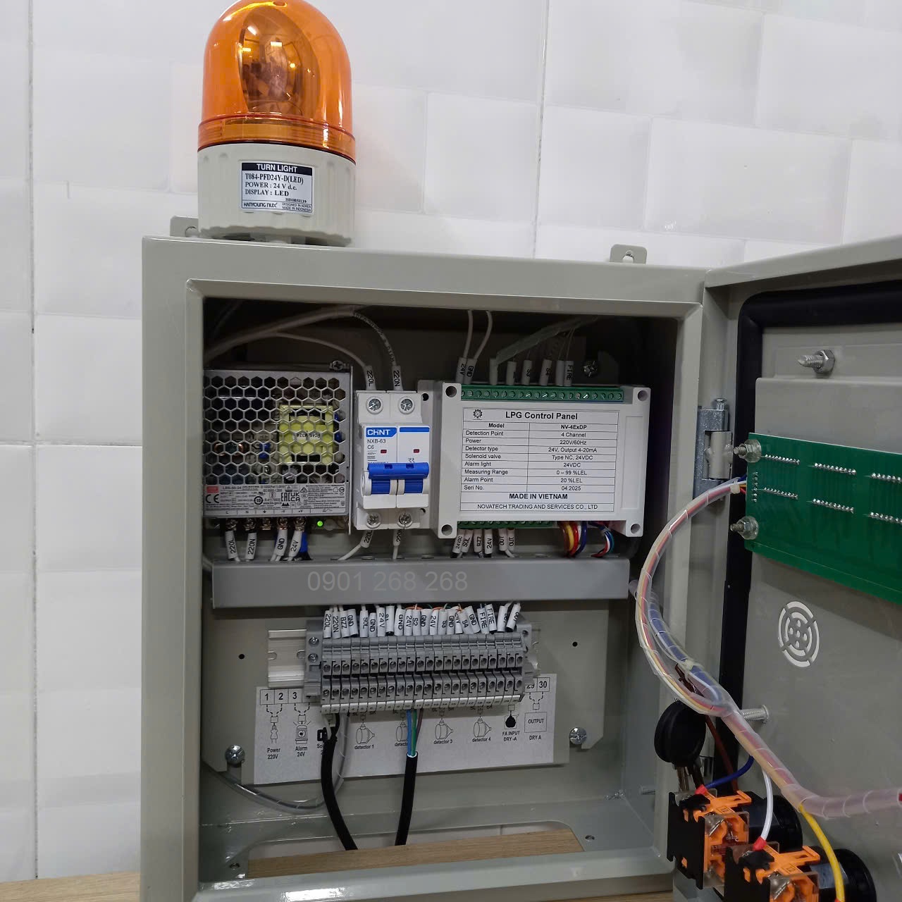 LPG control panel NV-4EXDP